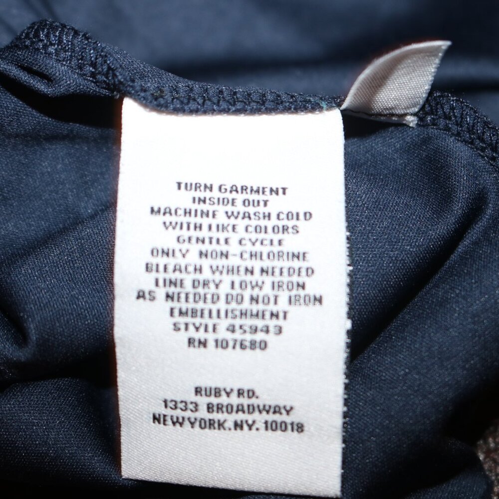 Ruby Rd petite small 2 tops layered look pretty - Picture 10 of 11